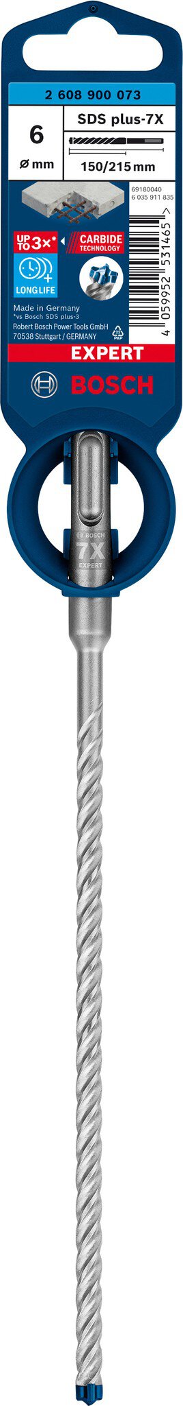 Pz.broca Bosch SDS-plus-7X 6X150X215