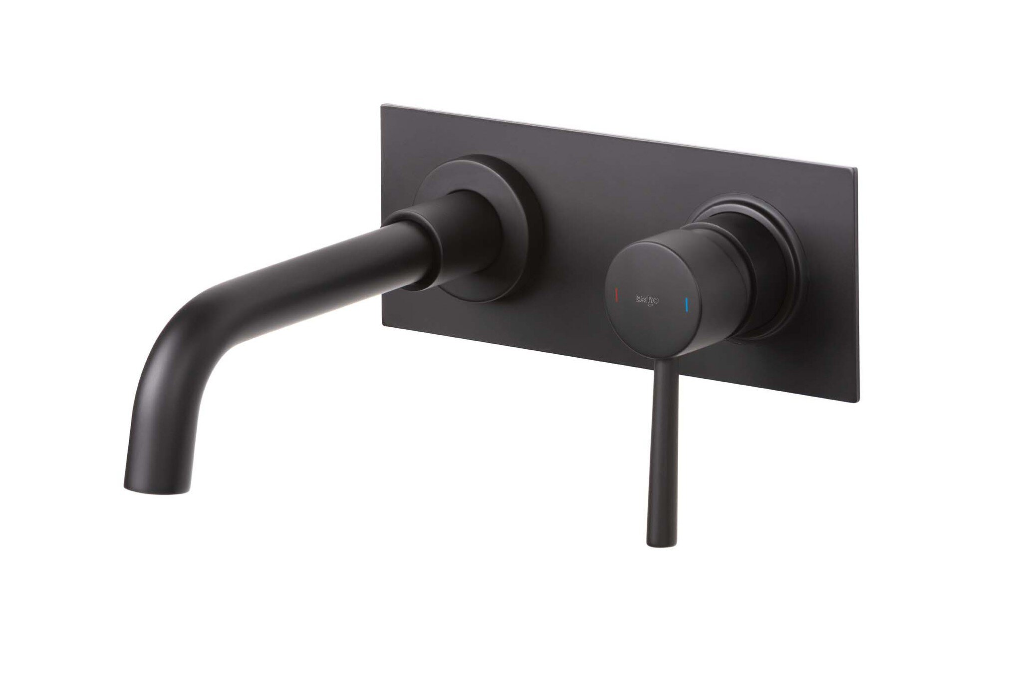 Grifo de lavabo empotrable Baho Rondo negro