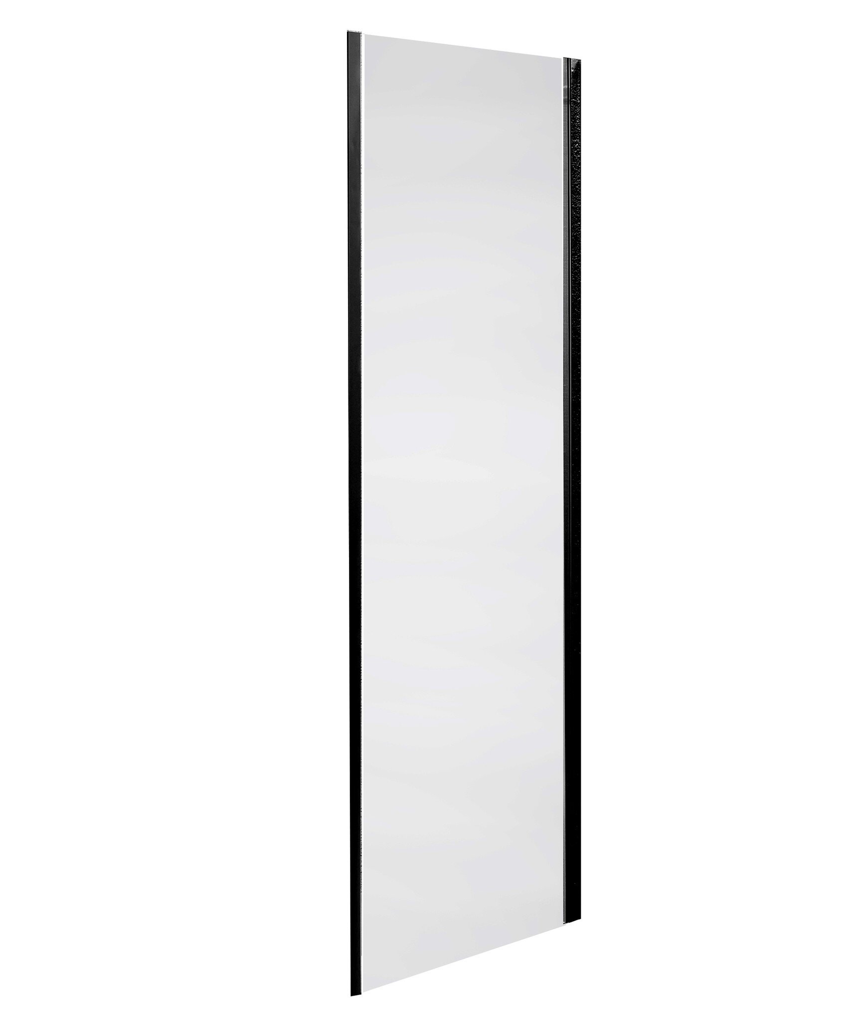 Mampara Baho Sensai Black frontal ducha lateral 77.5-80 transparente