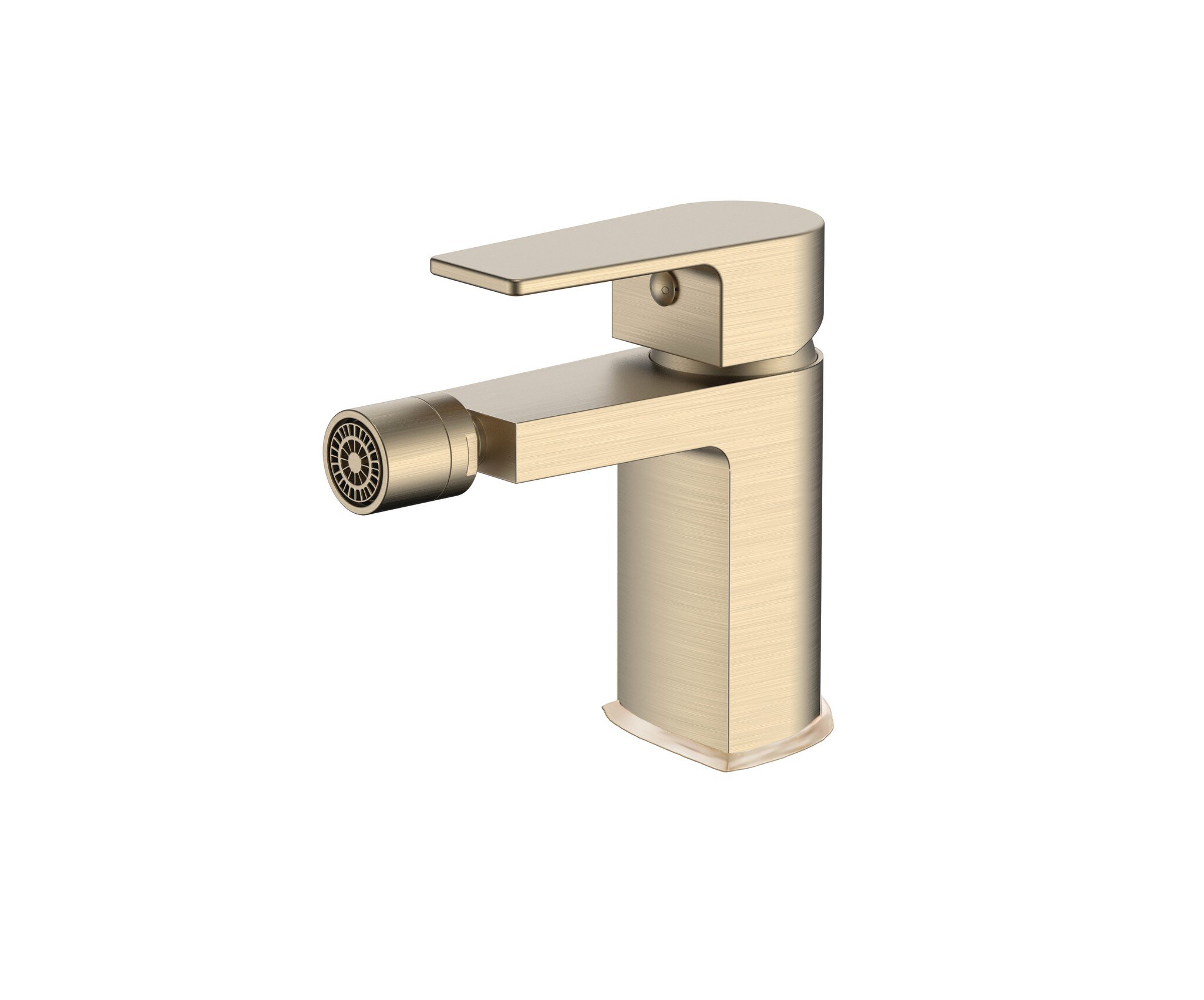 Grifo de bidet Baho Plano oro cepillado