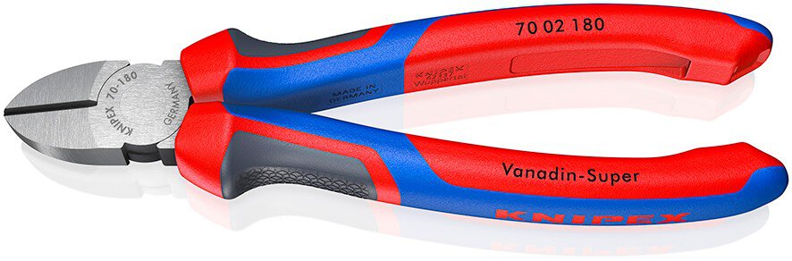 Pz.Alicate knipex 70 02 180 corte diagonal 180mm