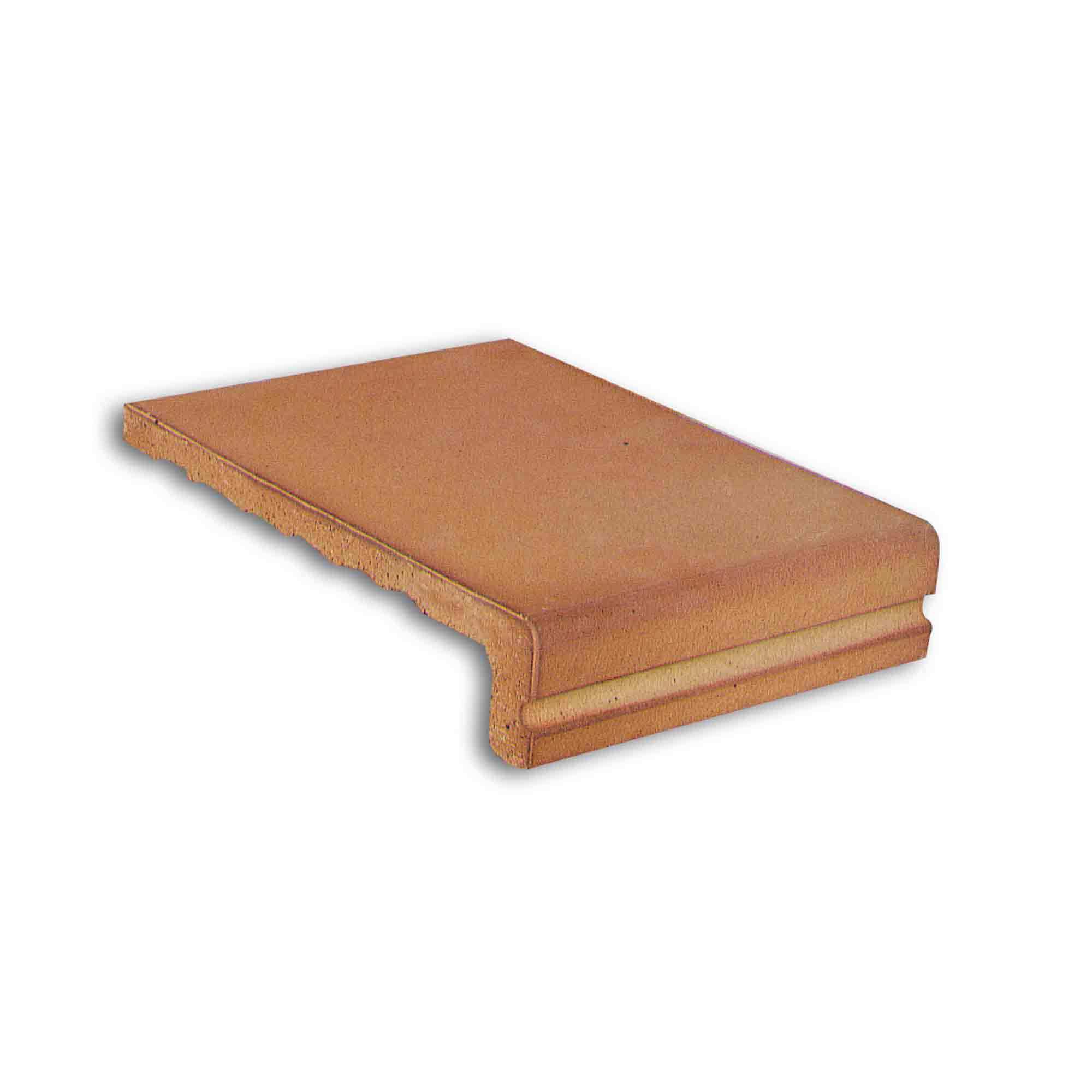 Pz.Gres de Aragon peldaño recto 25x33x5 natural(01315)