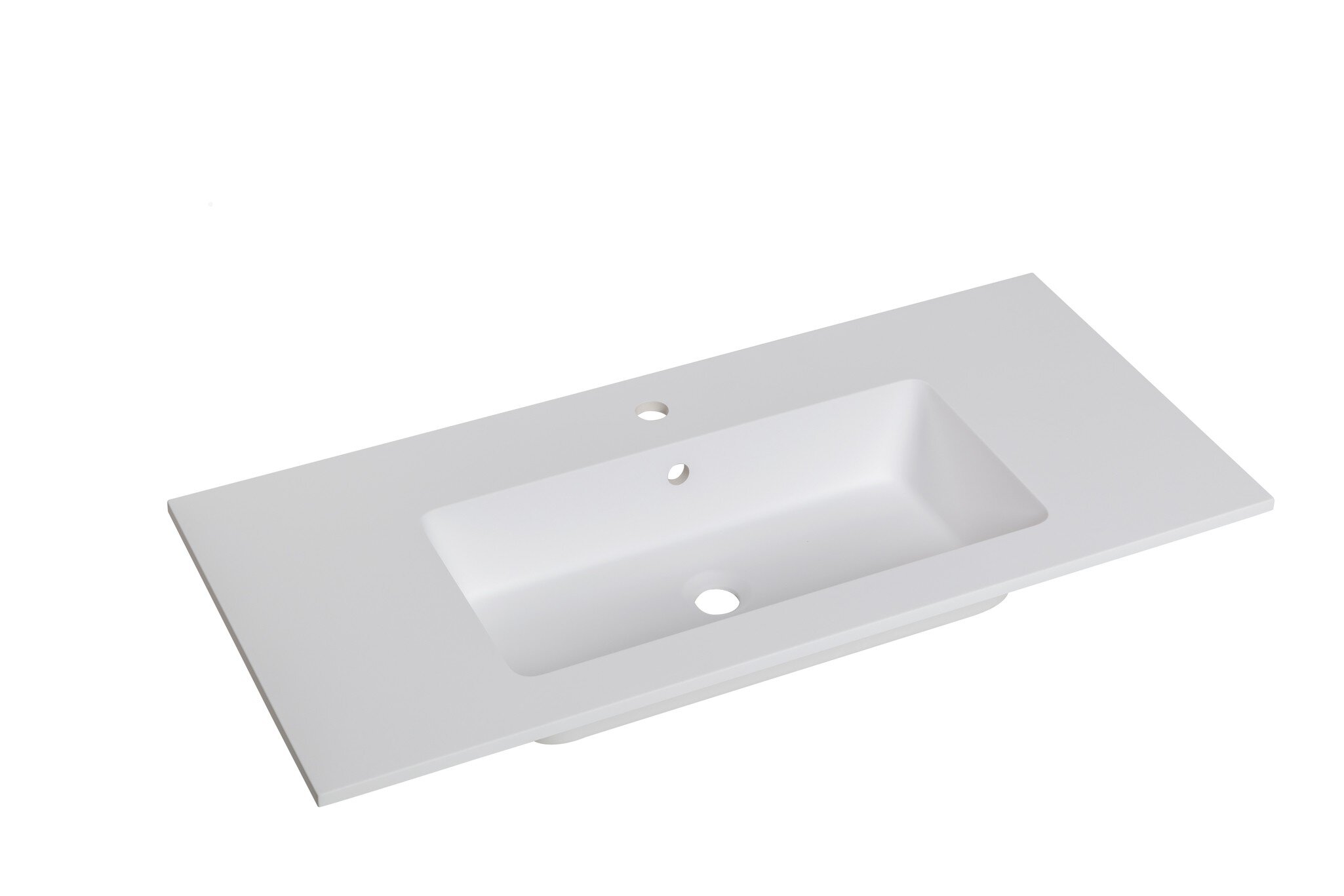 Lavabo Baho Bianco V mate 100x46