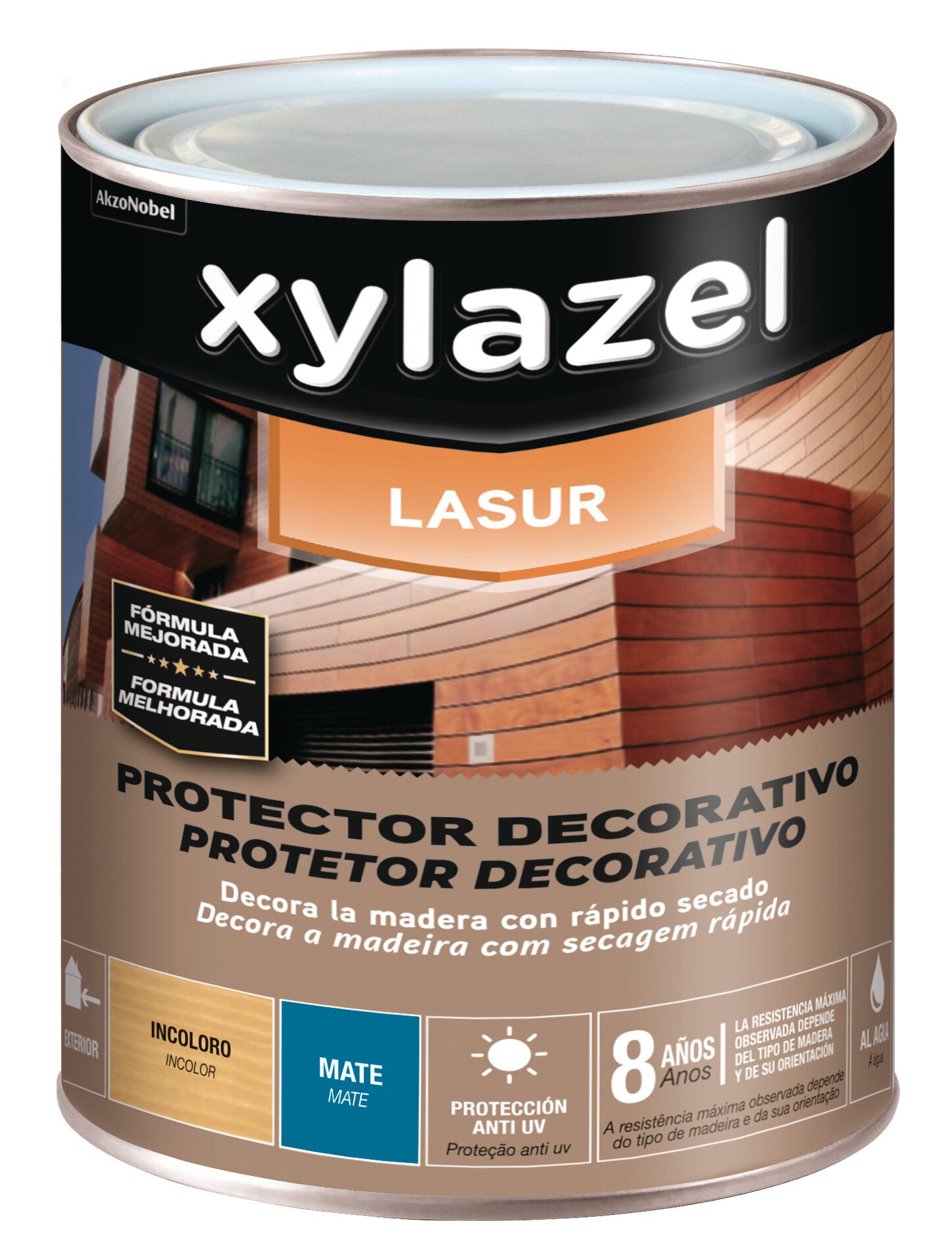 Bote Xylazel protector madera lasur mate incoloro 750ml
