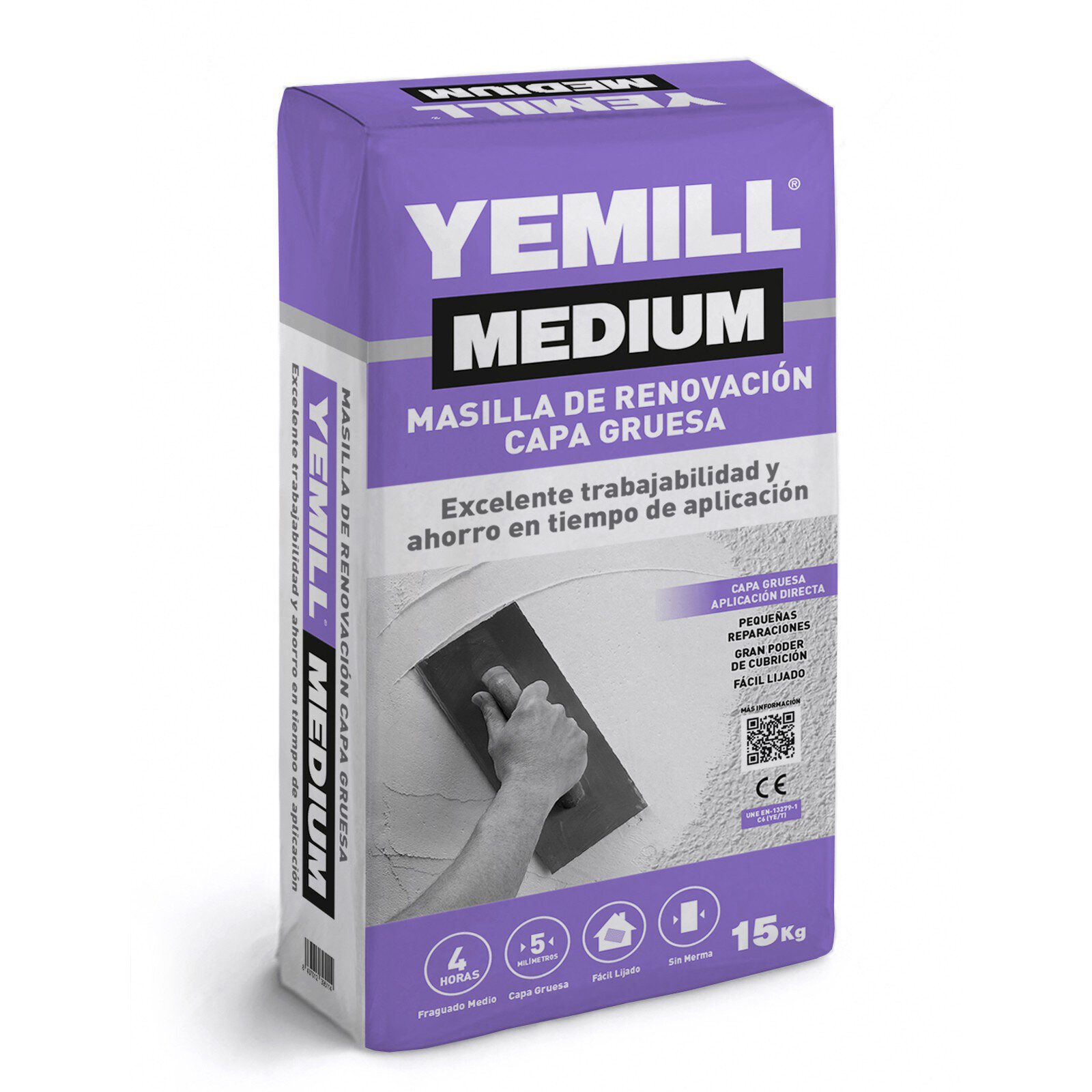 Saco Millan masilla renovacion yemill medium 15 kg