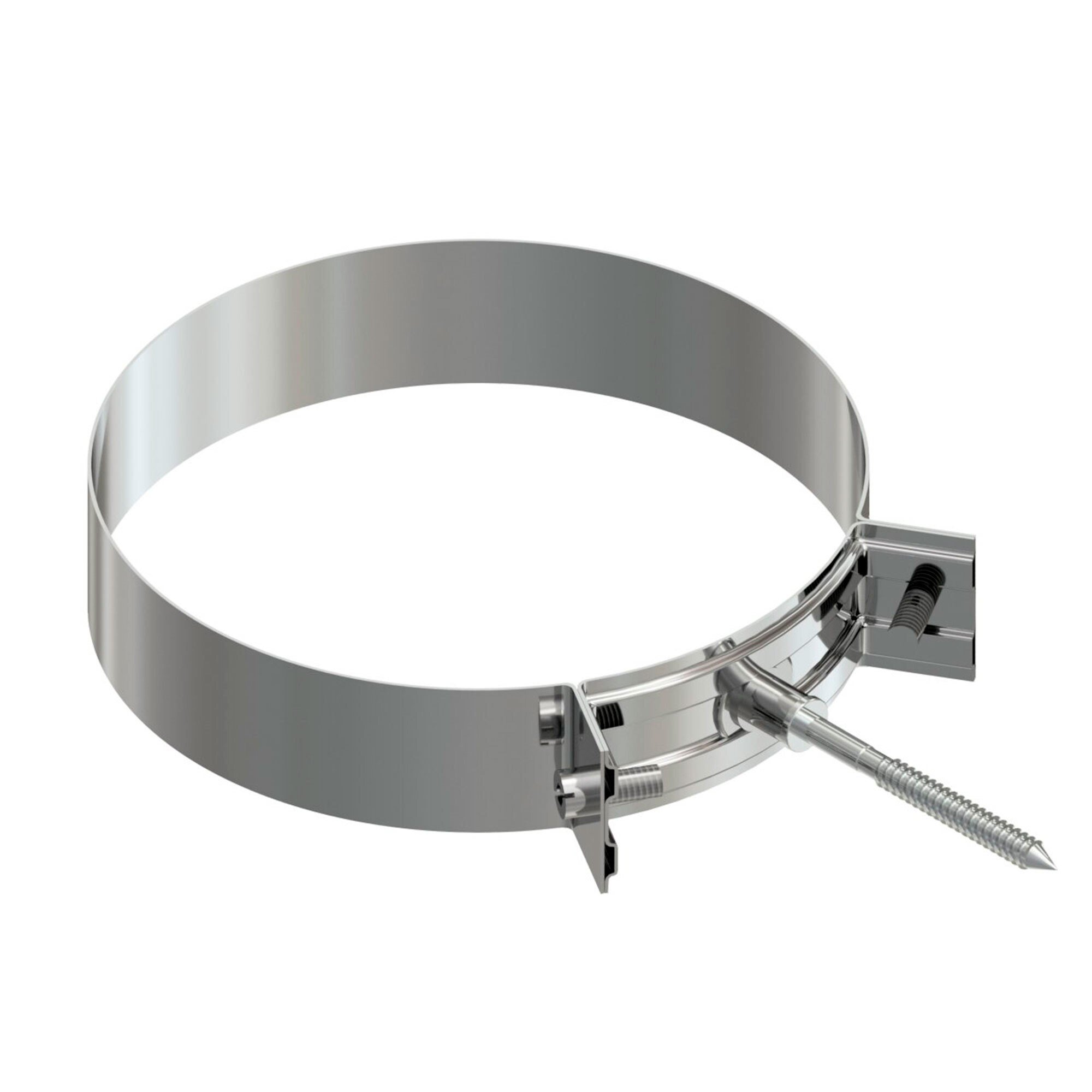 Pz.Exojo Soporte M8 Acero Inox Aisi 316Lpara pellet