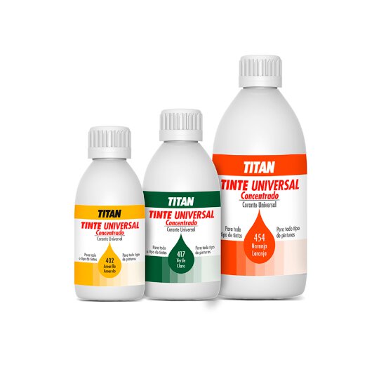 Bote Titan tinte universal negro 50ml