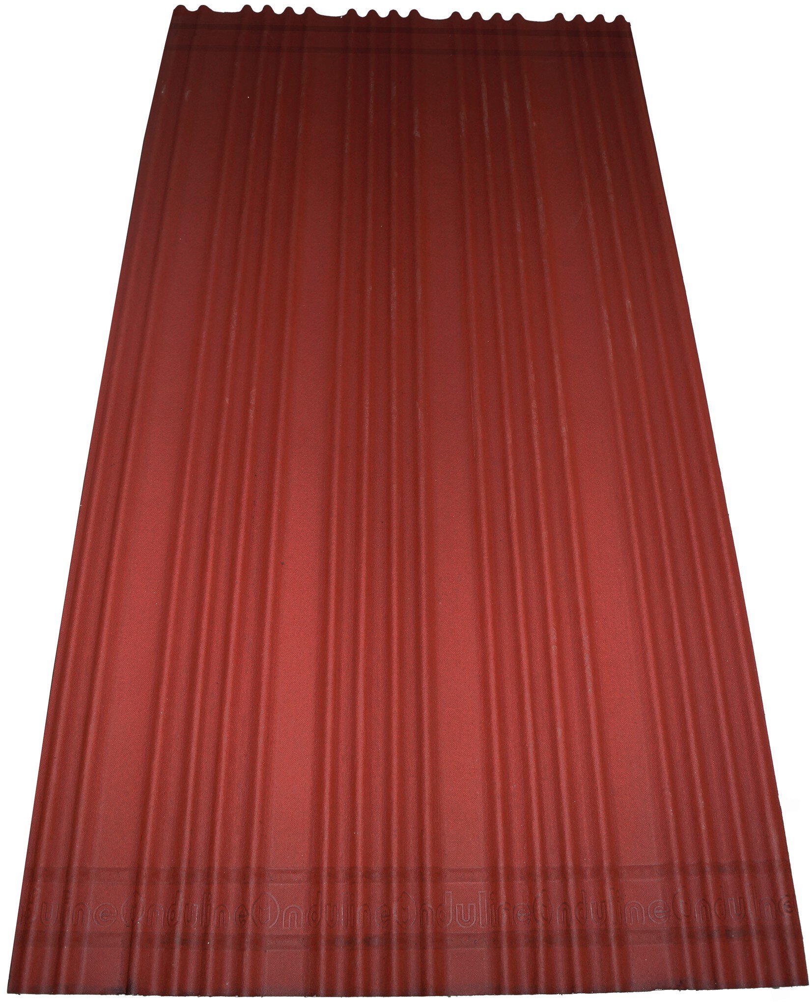 Placa impermeable ONDULINE bajo teja DRS BT-150 Plus 2mt*1,05* 2,4mm espesor rojo oscuro