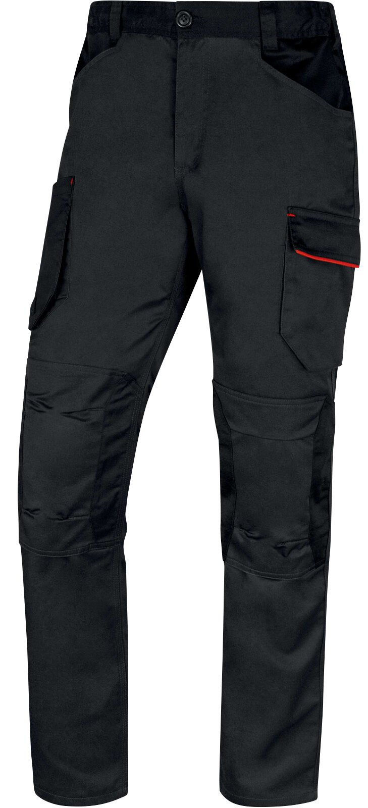 Pz. Deltaplus pantalon hombre Mach2 gris oscuro-rojo M