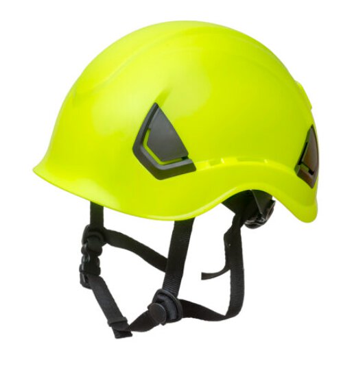 Pz. Jar proteccion casco Pegasus amarillo para trabajos en altura