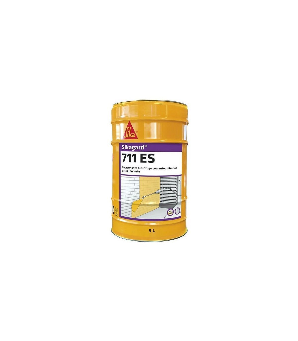 Bote Sika Impregnante hidrofugo SIKAGARD 711 25L