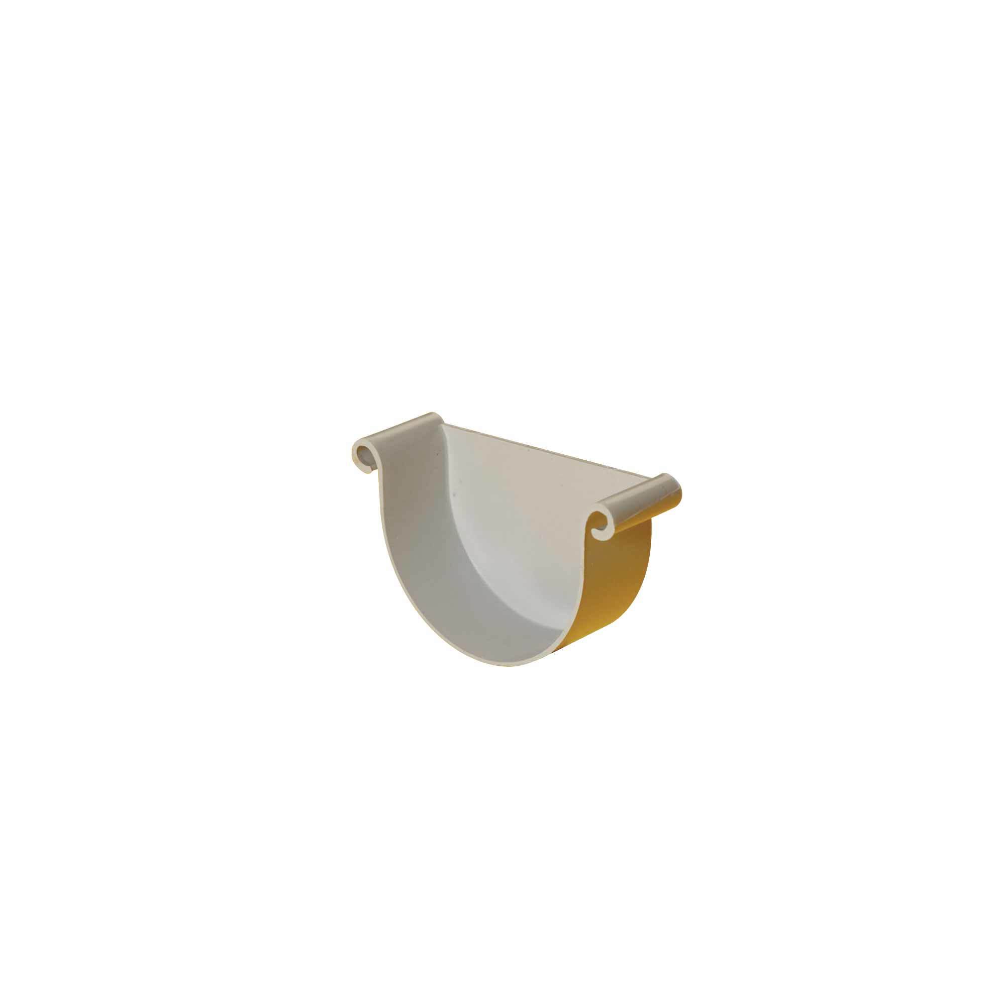Pz. Adequa tapa para piezas doble voluta gris claro Ral-9018 D270