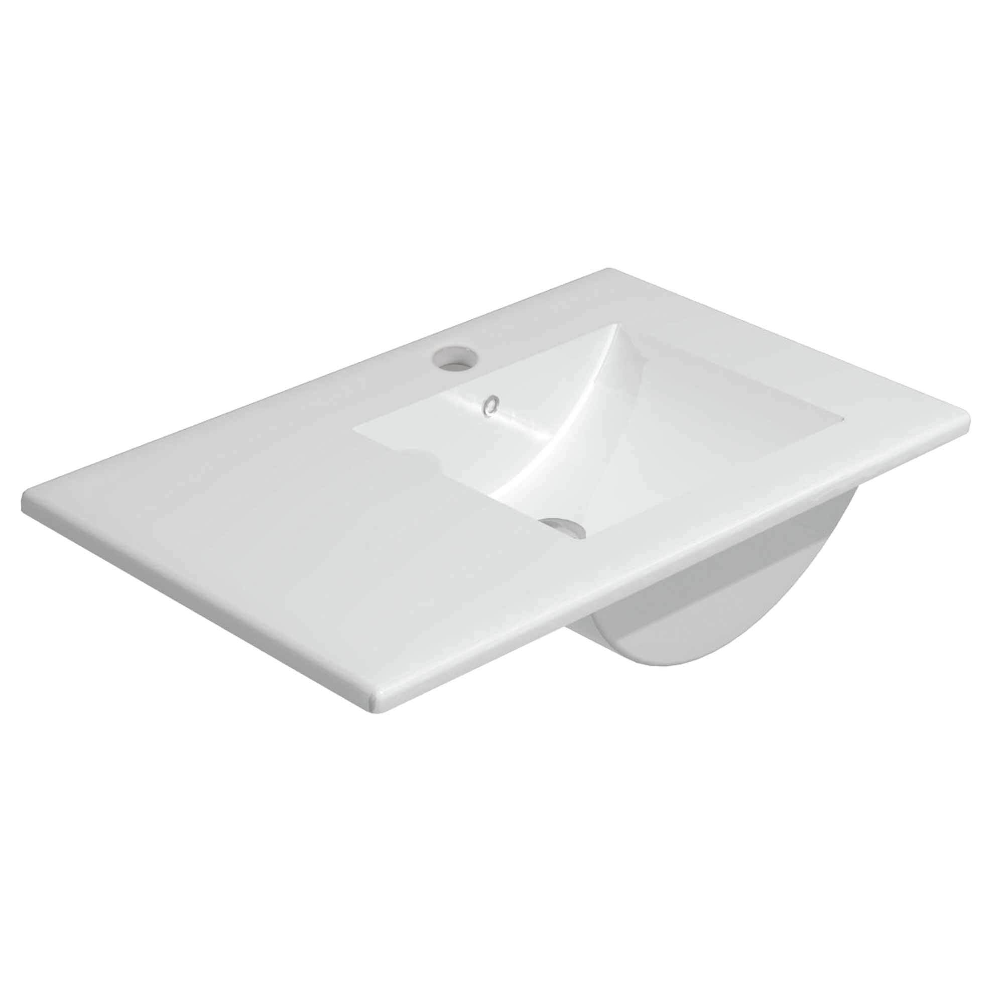 Lavabo Baho Codigo 101x46 asimetrico derecha (seno 41)