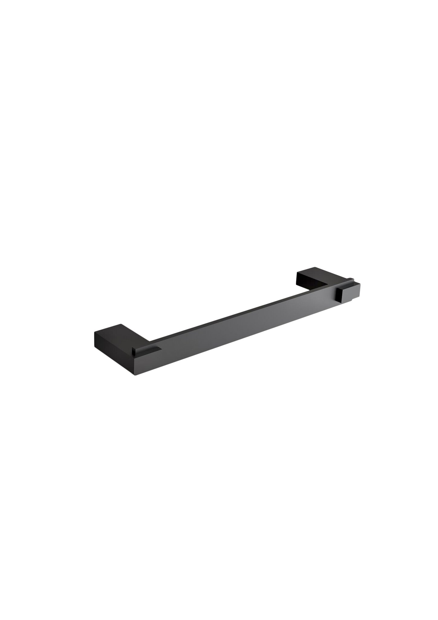 Toallero Baho Eyra 30 cm negro mate