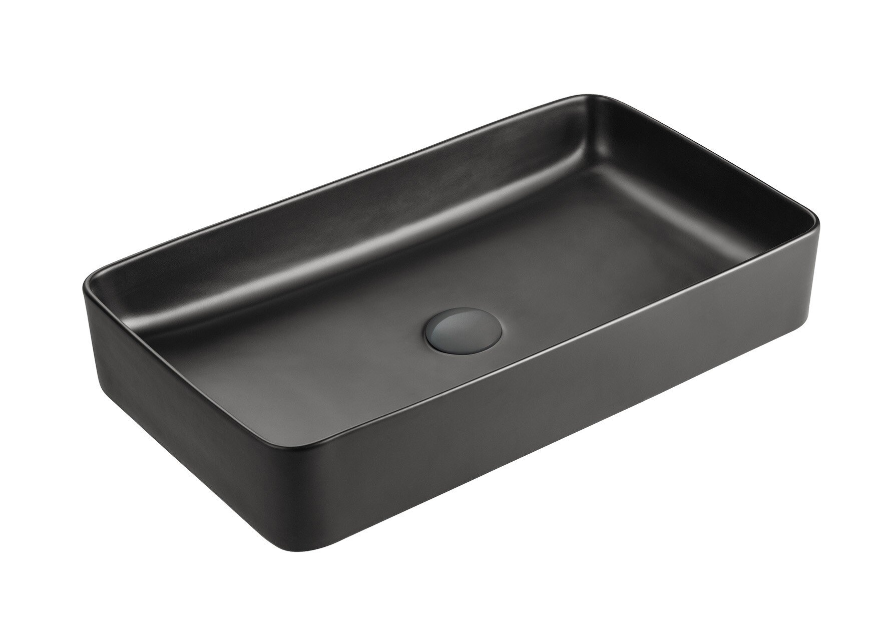 Lavabo Baho Baltimore 61x35 negro mate