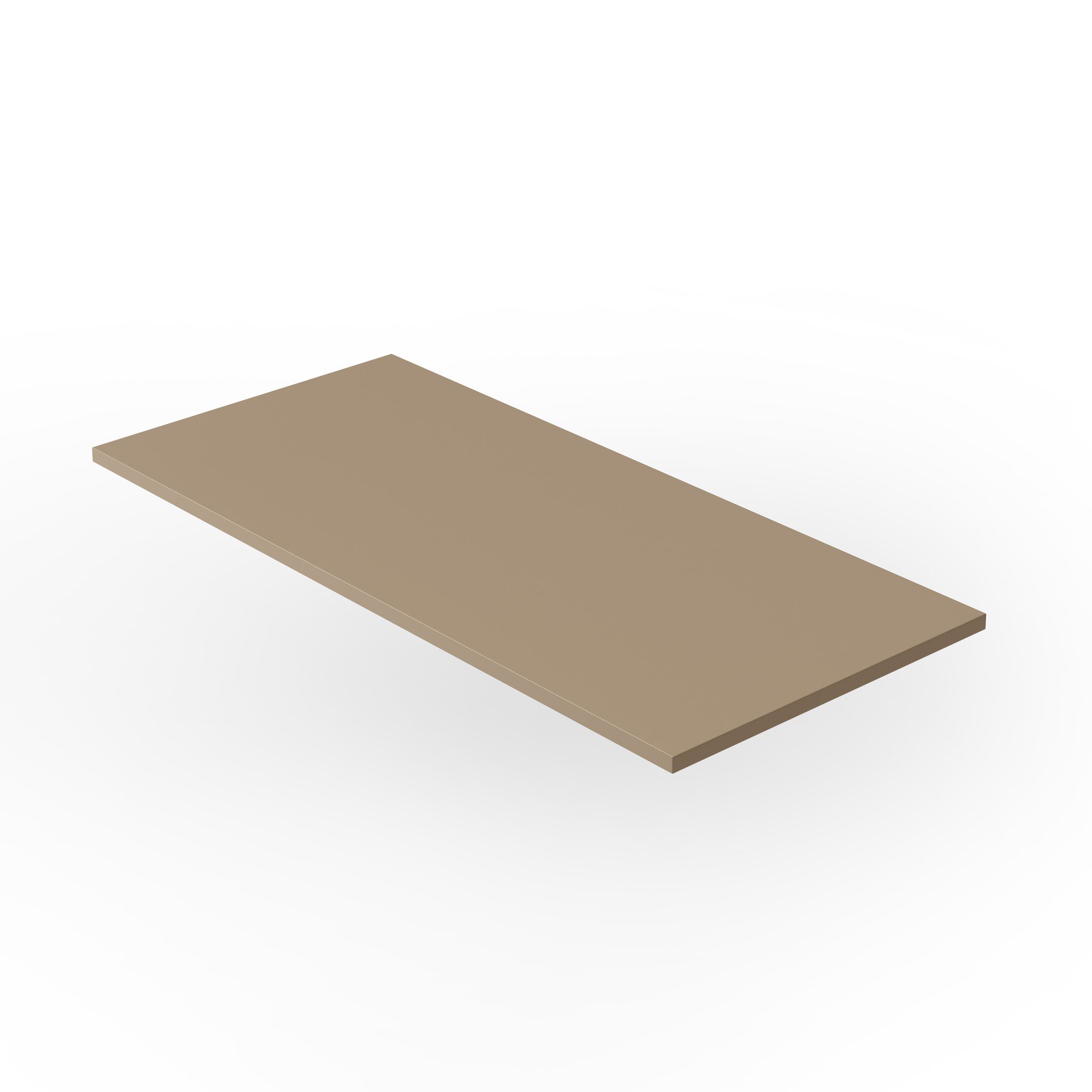 Tapa para mueble Baho 81x46 latte mate