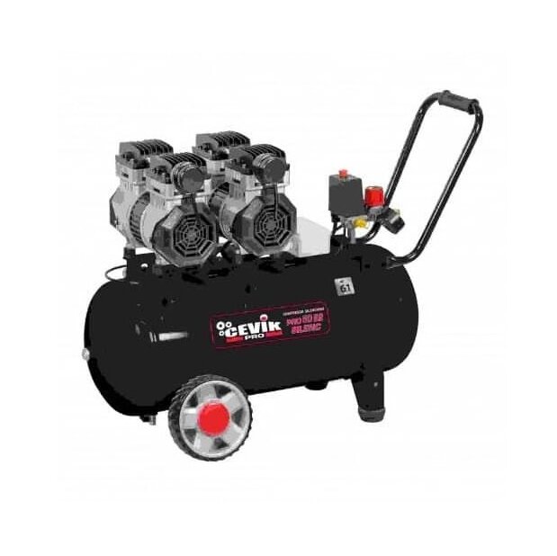 Pz. Cevik Compresor Silencioso Cevik Pro Sin Aceite 50 Litros 2.8Hp CA-PRO50S2