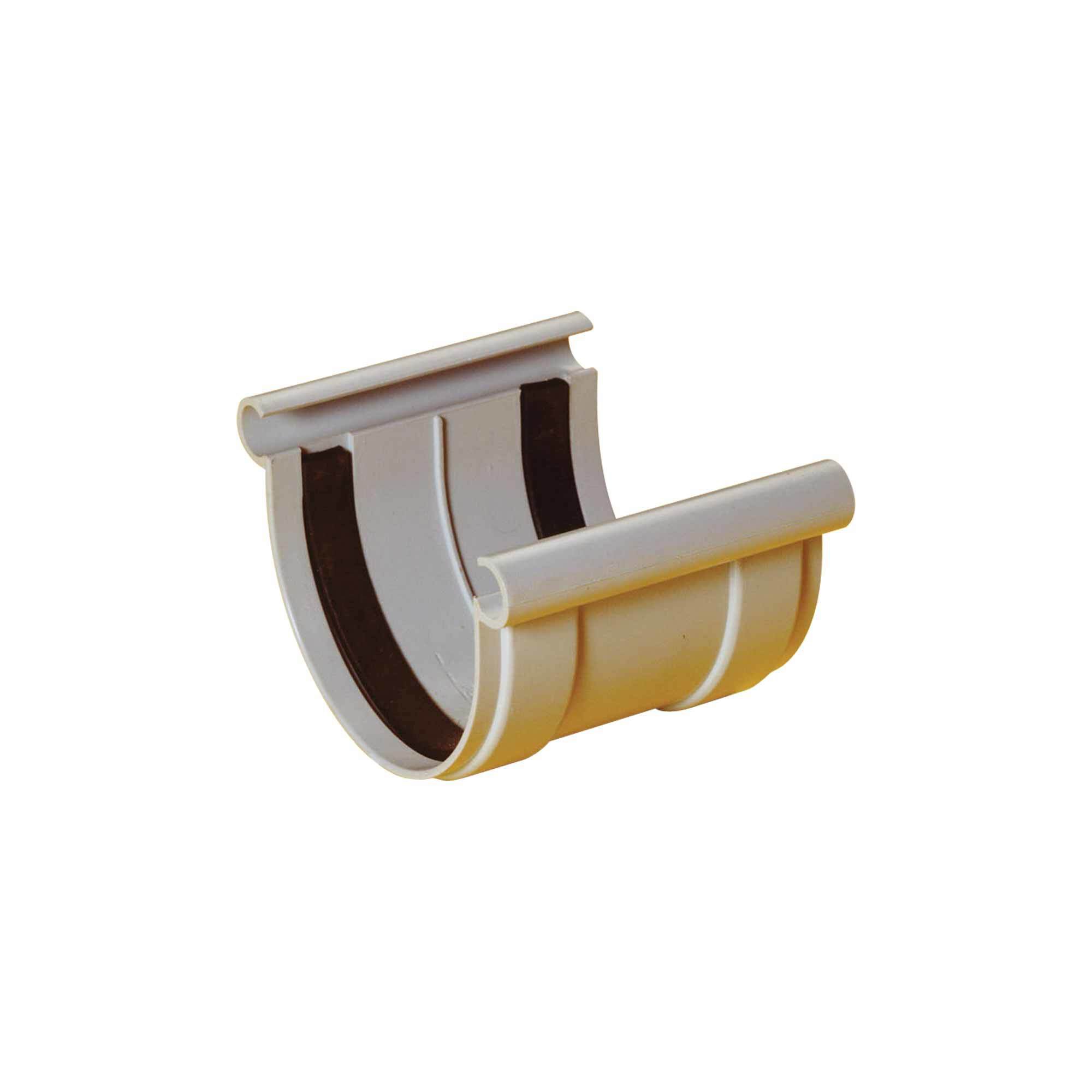 Pz. Adequa union perfil doble voluta gris claro Ral-9018 D270