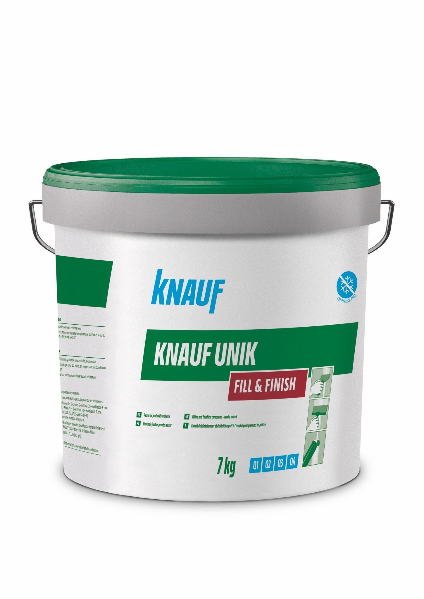 Cubo Pasta Juntas PYL Knauf Unik Fill Finish 7Kg (601444) D2