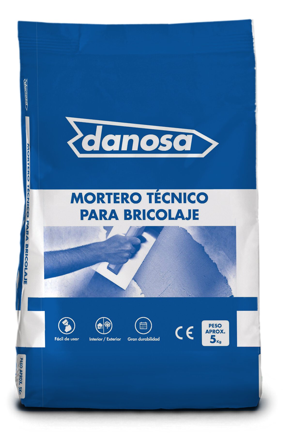 Saco mortero técnico reparación hormigón R3 Danosa 5kg. (350180)