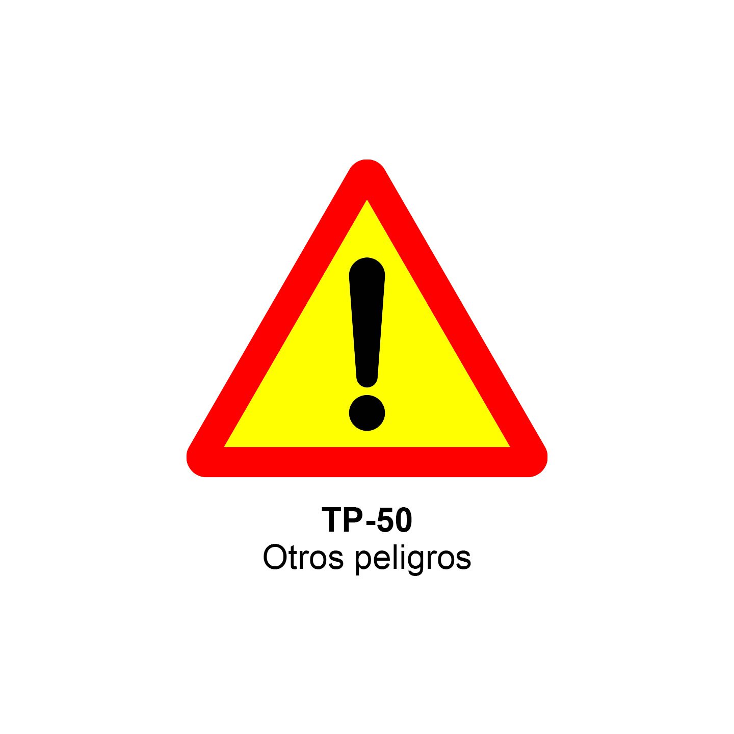 Pz. Señal JG acero Otros peligros Eco-50cm