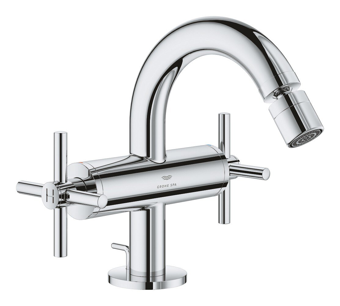 Grohe 24353000 atrio new monoblock de bidé1/2 m-size maneta en cruz