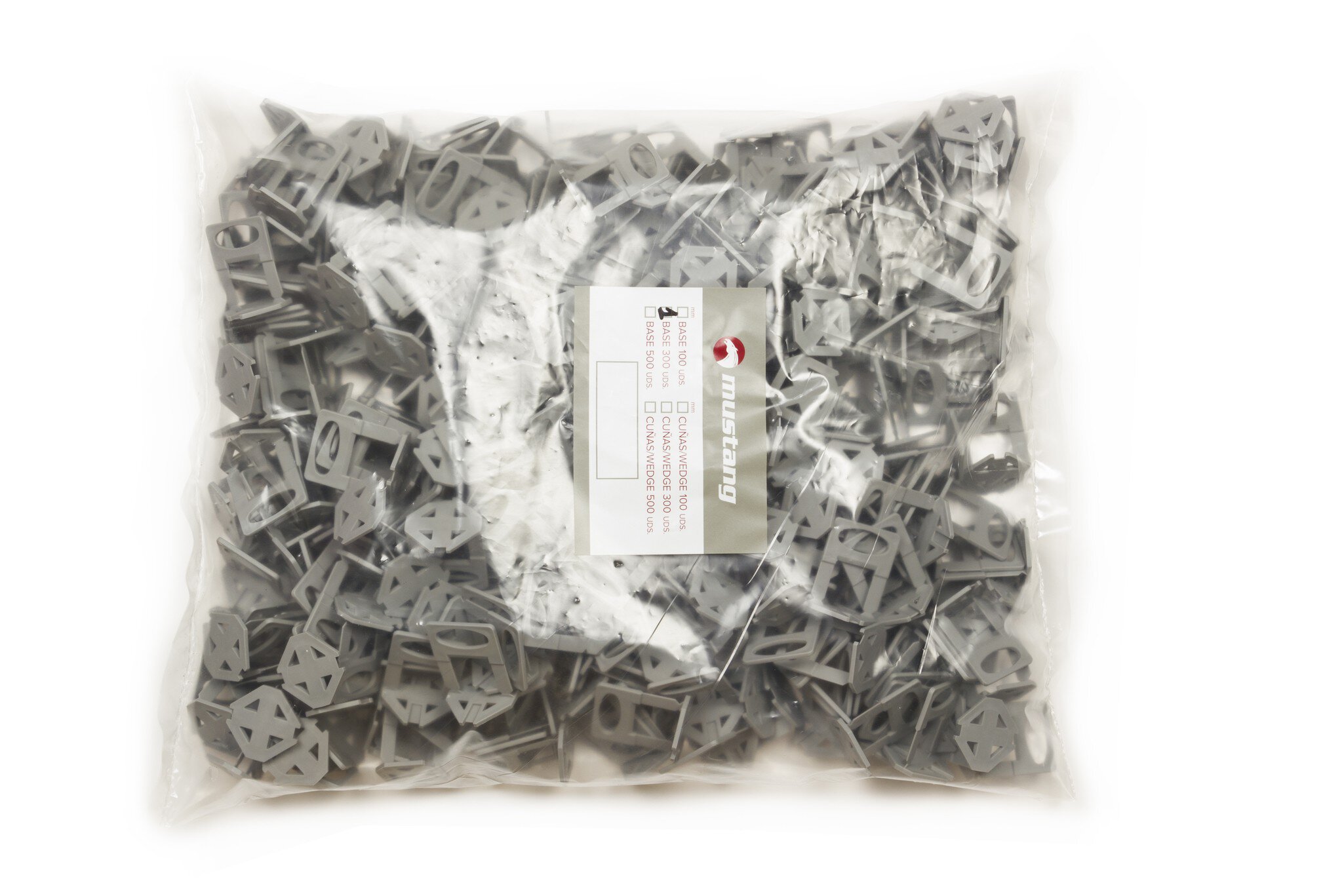 Pz.Mustang bolsa 300 bases 3mm