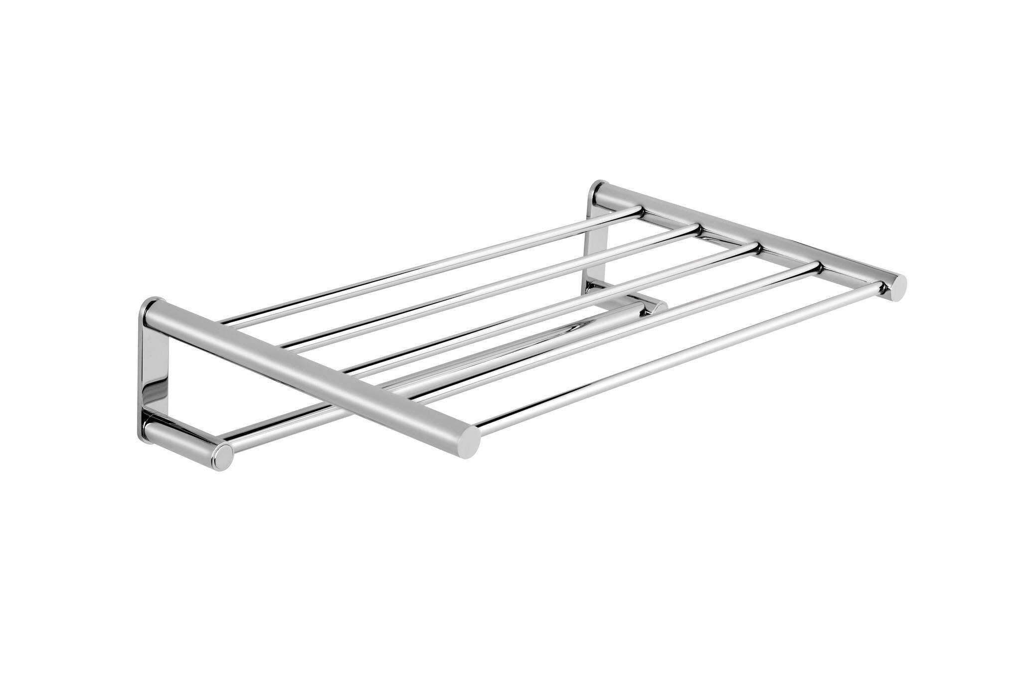 Toallero parrilla Baho Dott 50 cm cromo