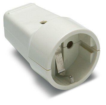 Pz.base Famatel 2101 movil tt 16a-250v blanco