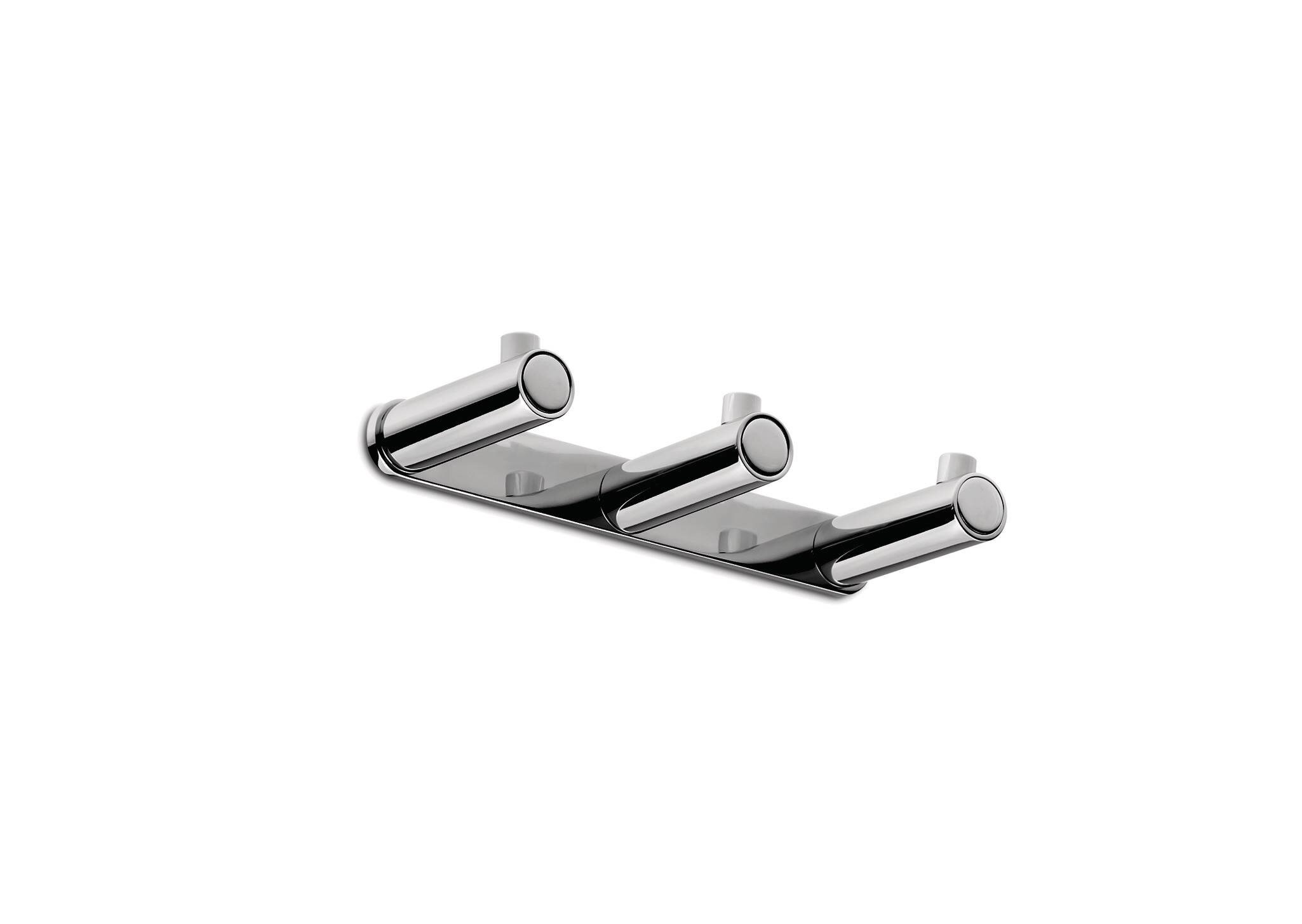 Percha triple Baho Dott cormo (atornillar)