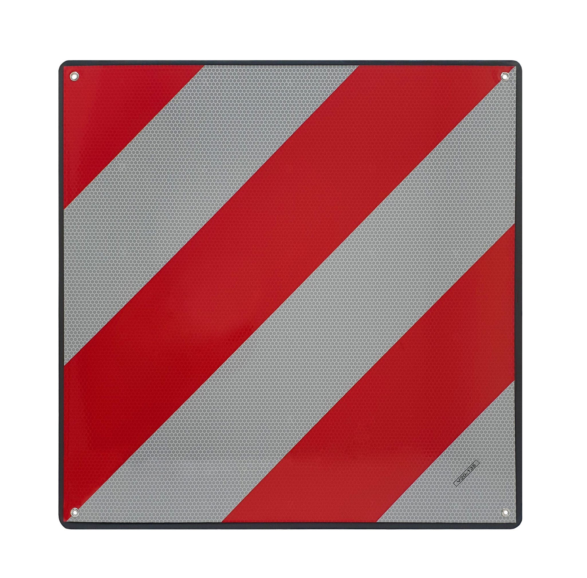Pz. Placa señalización JG carga sobresaliente 50x50 cm