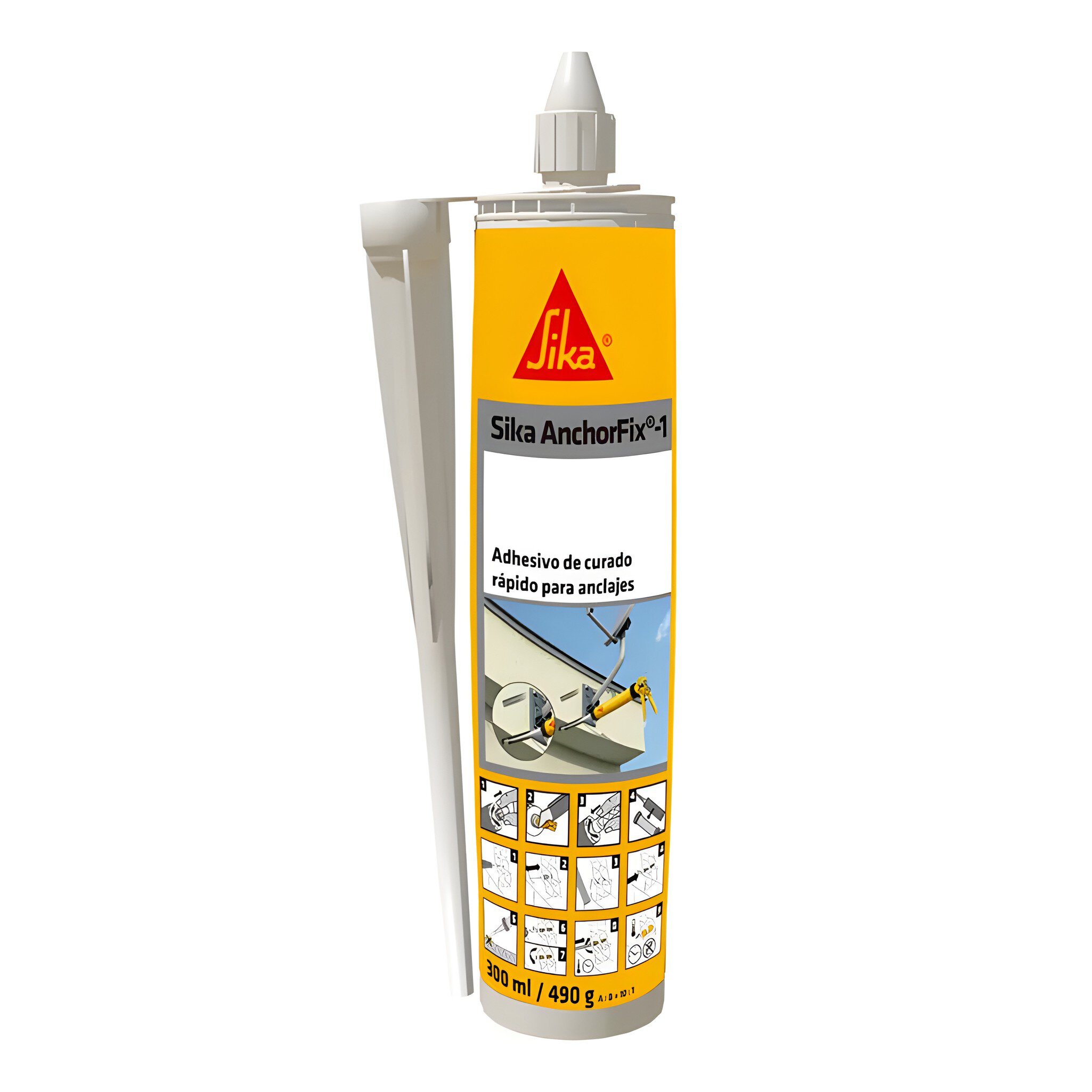 Cartucho Sika Adhesivo para anclajes bicomponente ANCHORFIX-1 300ml