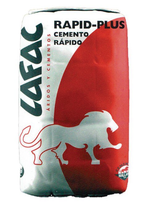 Saco cemento rapido Lafac rapid-plus 20kg.