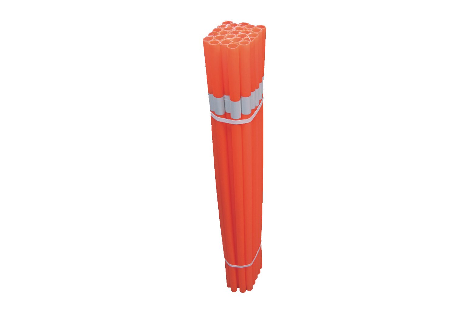 Pack 25 uds Tubo reflectante JG 1m naranja