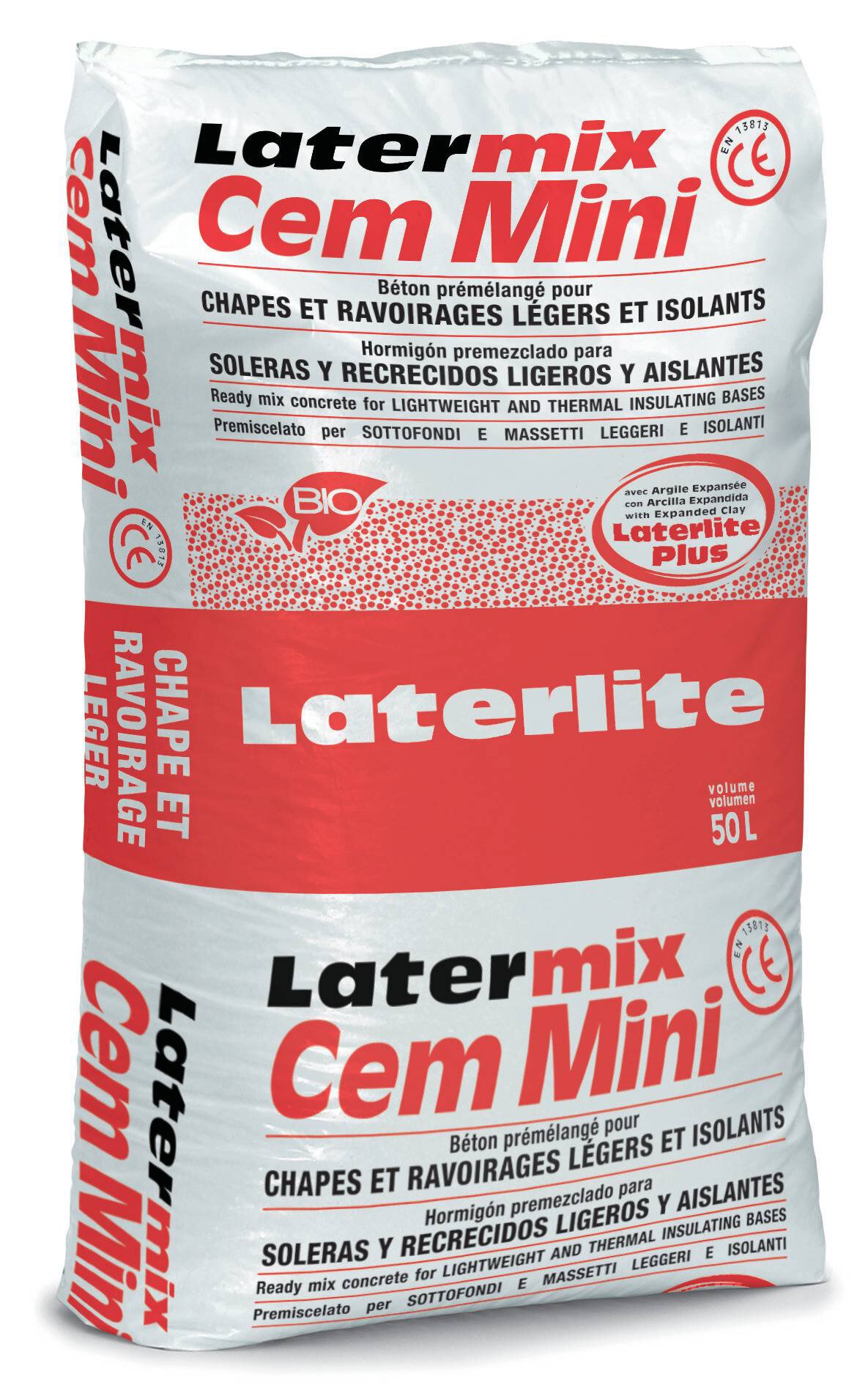 Saco latermix cem mini (50 litros)