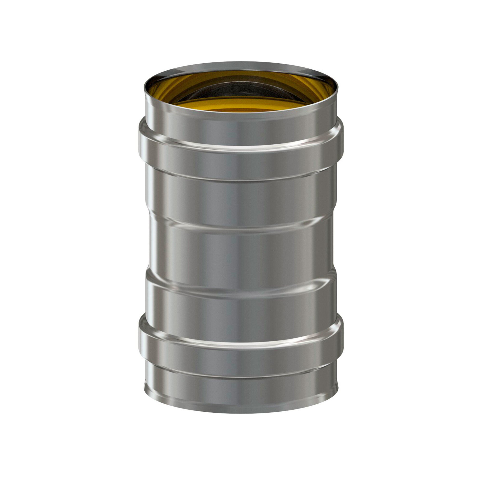 Pz.Exojo Manguito Unión H-H Acero Inox Aisi 316L para pellet