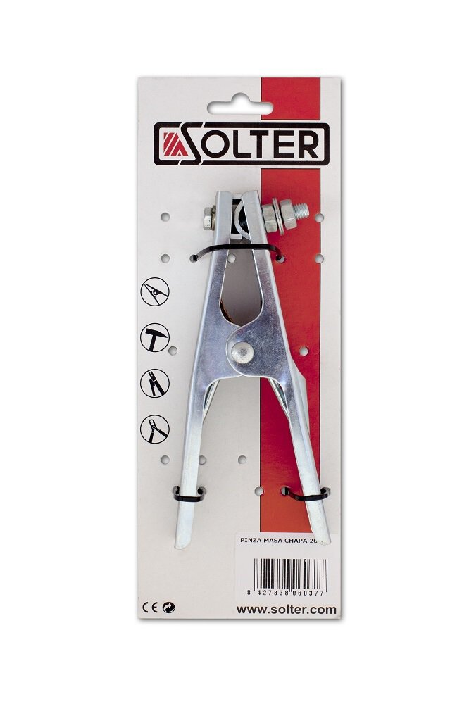 Pz.Solter soldadura 6037 pinza masa chapa 200a