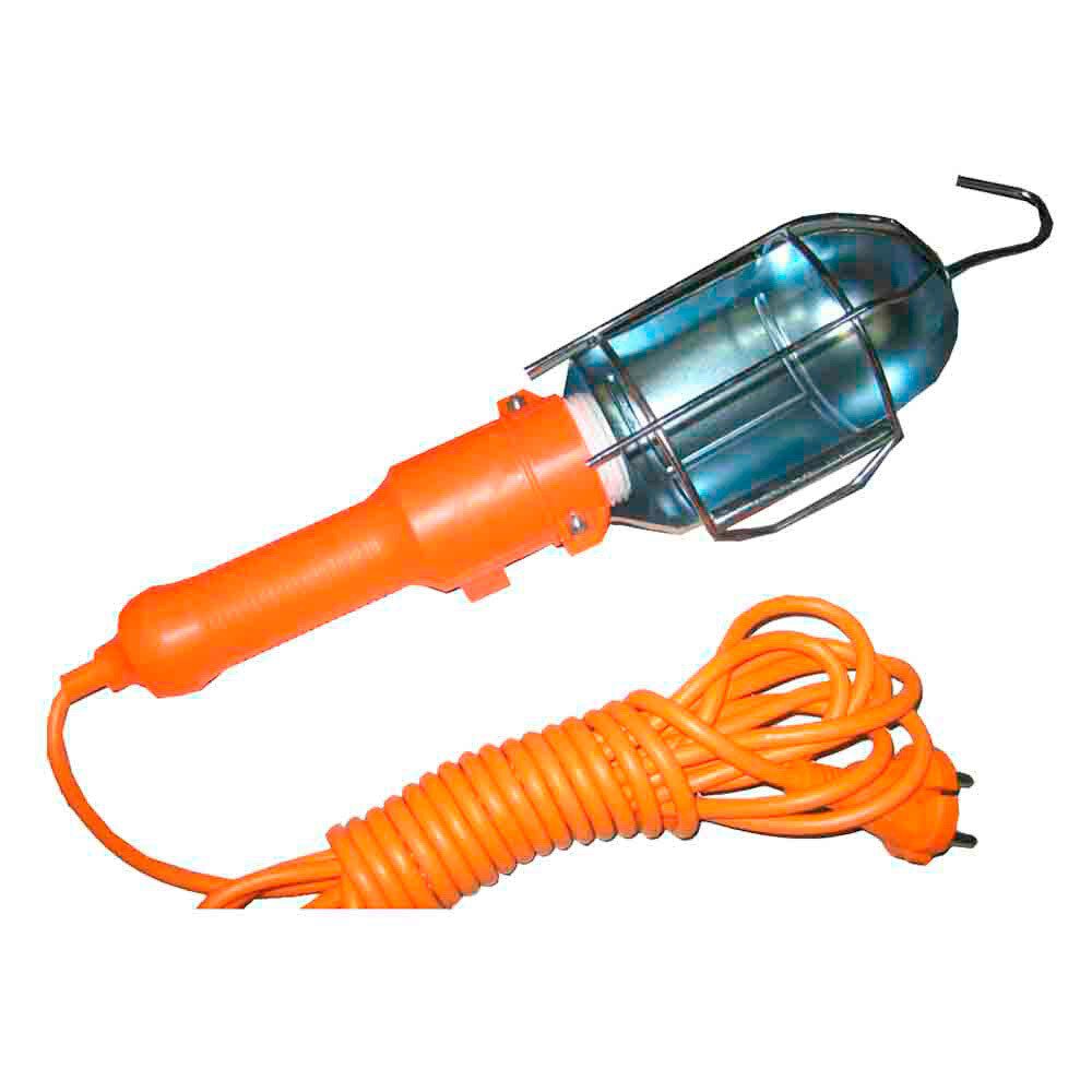 Pz. EDM lampara portatil con gancho e interruptor 60w cable 5m ref.37001