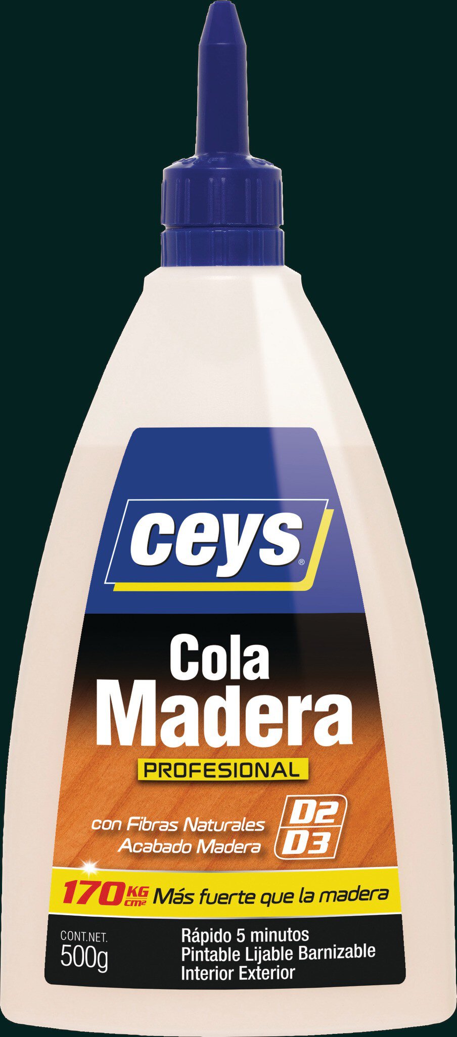 Cola madera prof Ceys biberon 500 gr