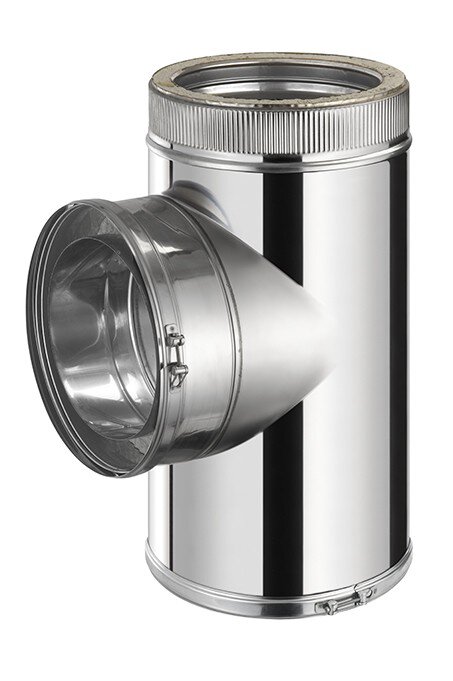 Pz.Bofill -t- 90º doble pared diam.80
