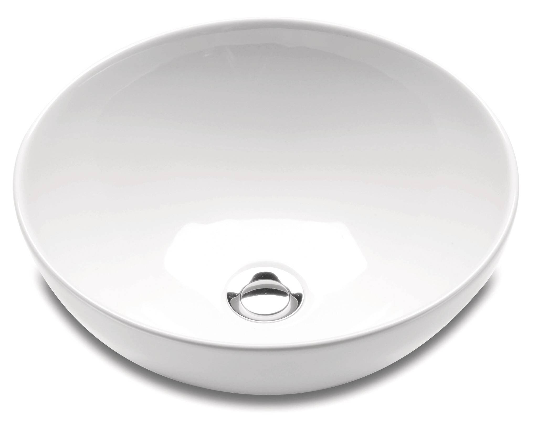 Lavabo Baho Ovo diam.40 blanco