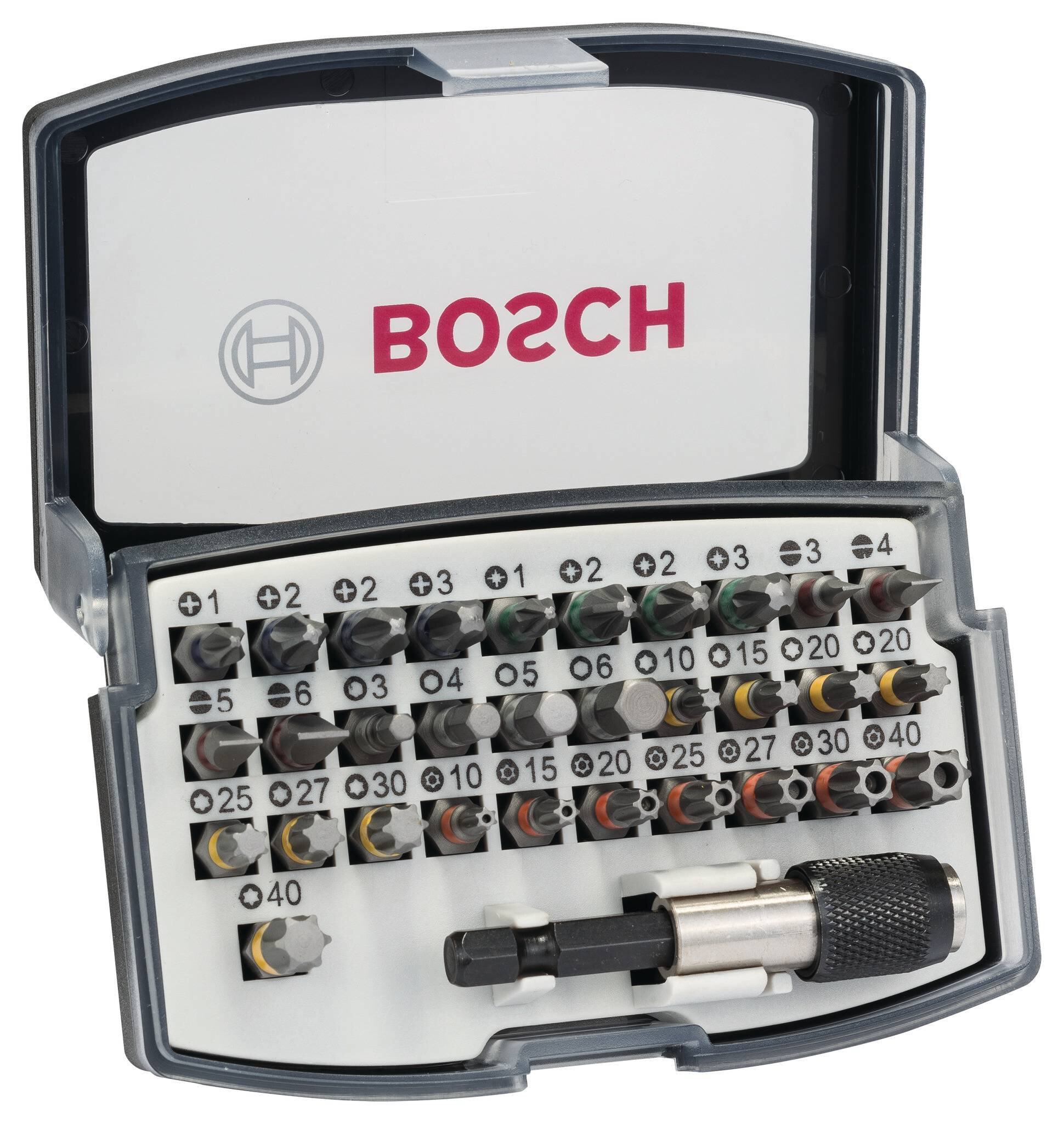Pz. punta atornillar Bosch set de 32 unidades para atornillar