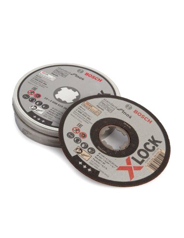 Lata 10 Ud. discos de corte Bosch Expert X-Lock Standard 115x1 mm