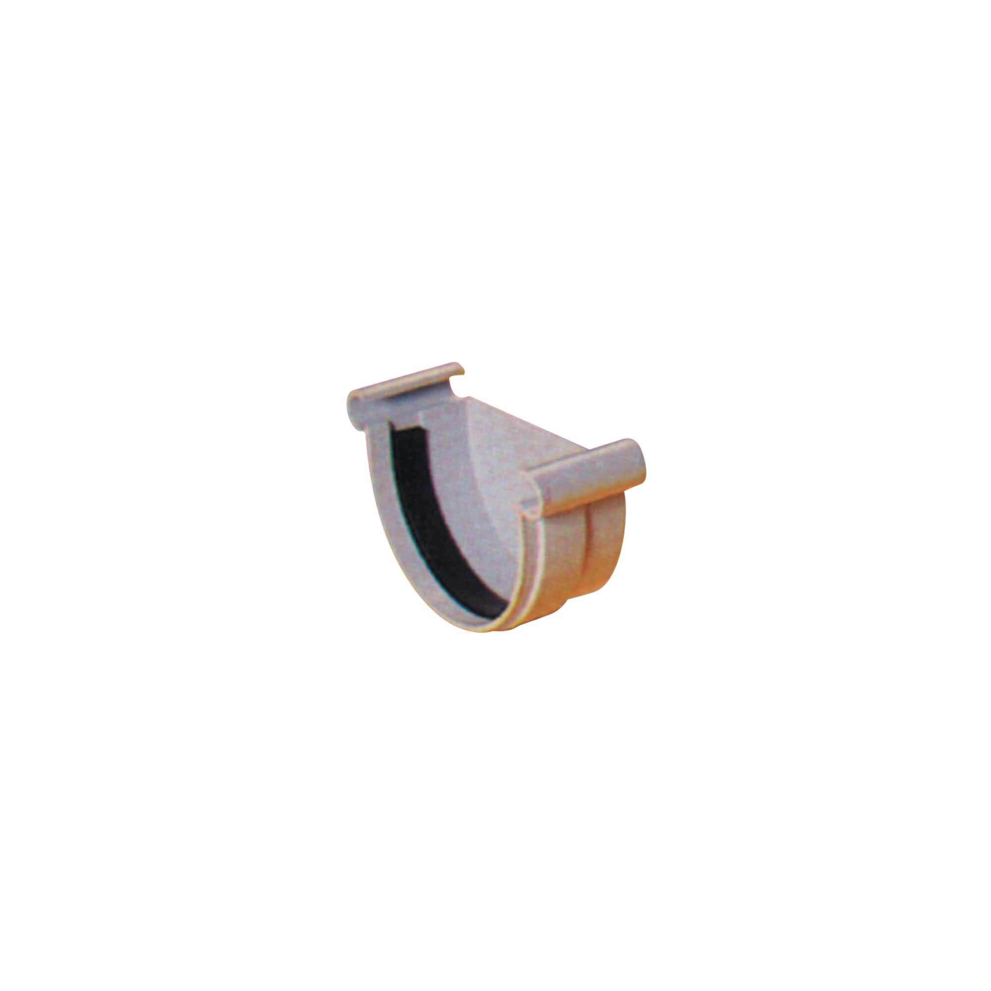 Pz. Adequa tapa para canalon doble voluta gris claro Ral-9018 D270