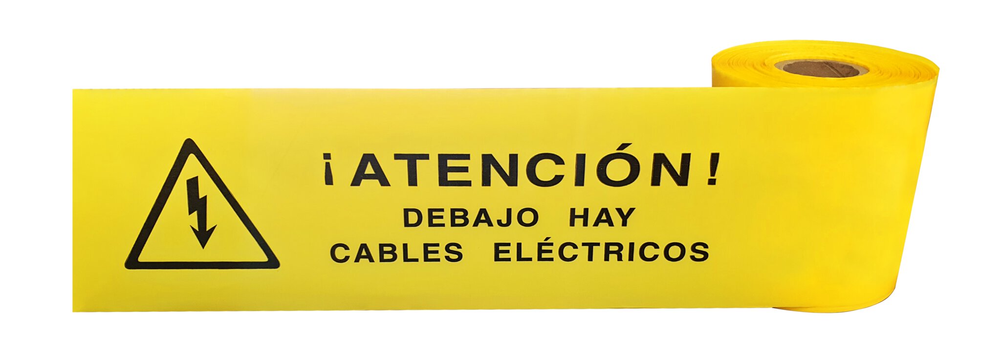 Pz. Cinta señalización JG atención cables eléctricos 15x200m