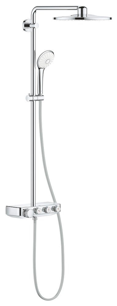 Grohe 26507000 Sistema ducha Smartactive 310 ducha mural multijet Duo termost.redondo 3 vias