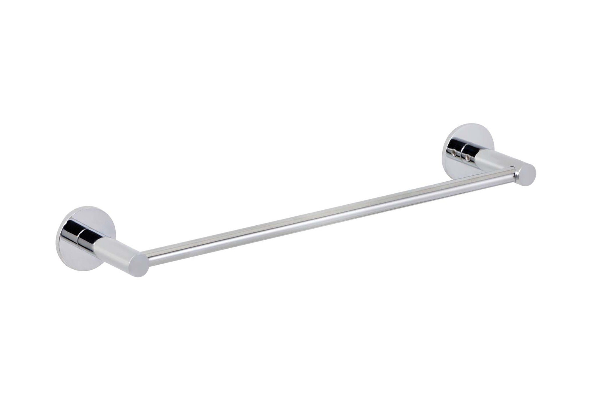 Toallero Baho Stick Round Cromo barra 30 cm (adhesivo)