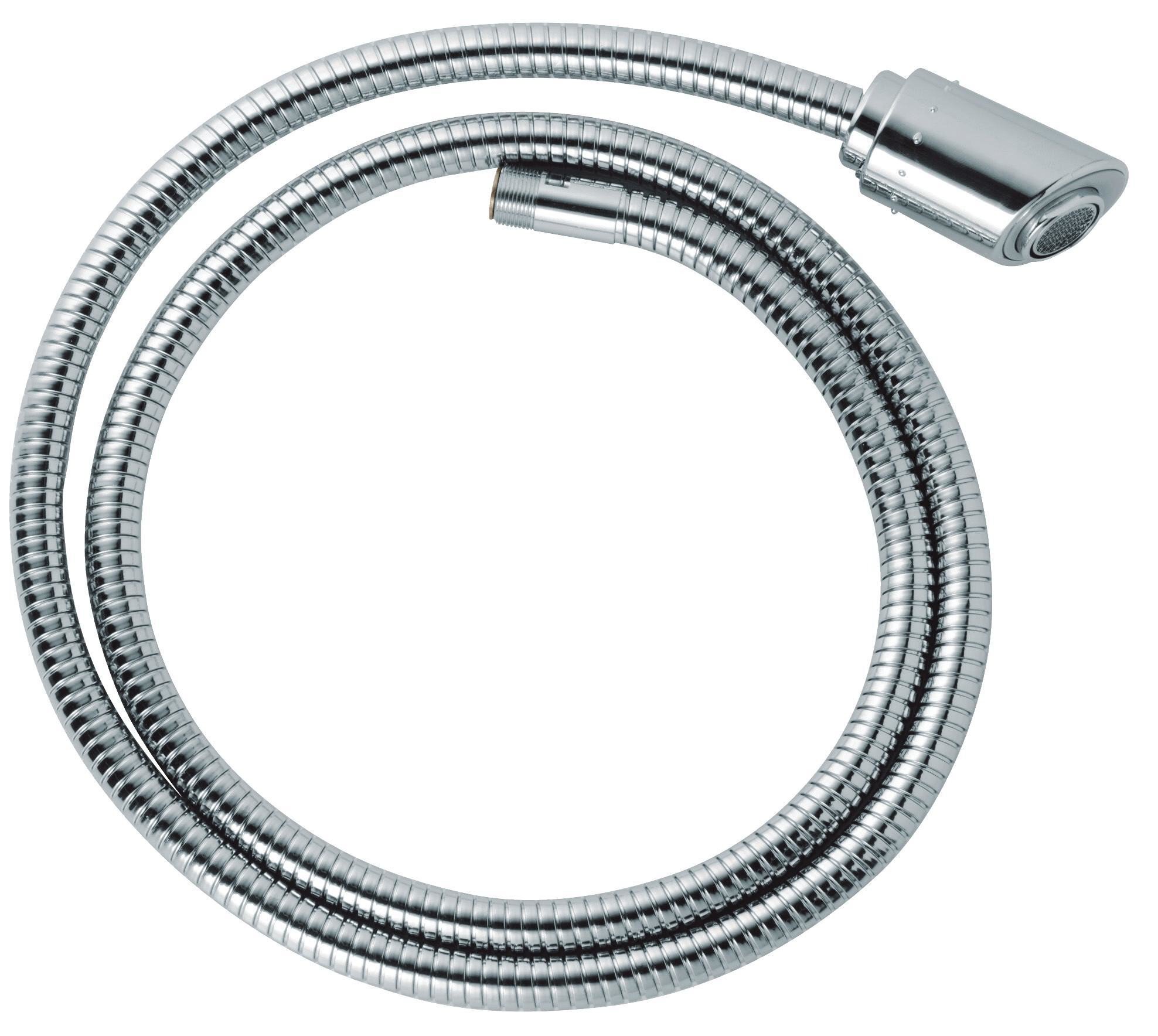 Acces.cromo Grohe 46246000 caño extraib. y flex.