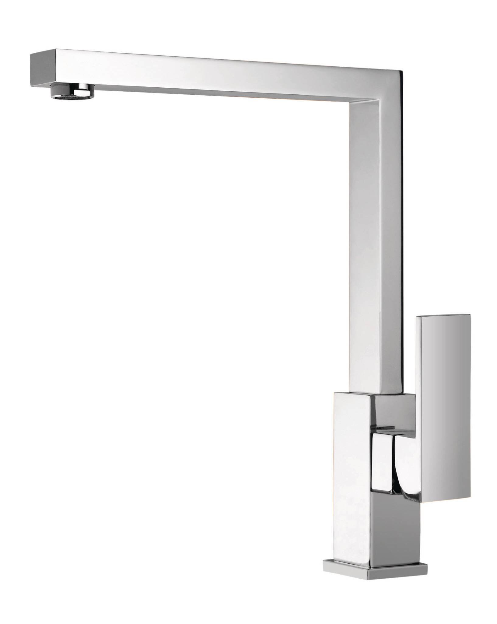 Grifo de cocina Baho Iris caño recto cromo