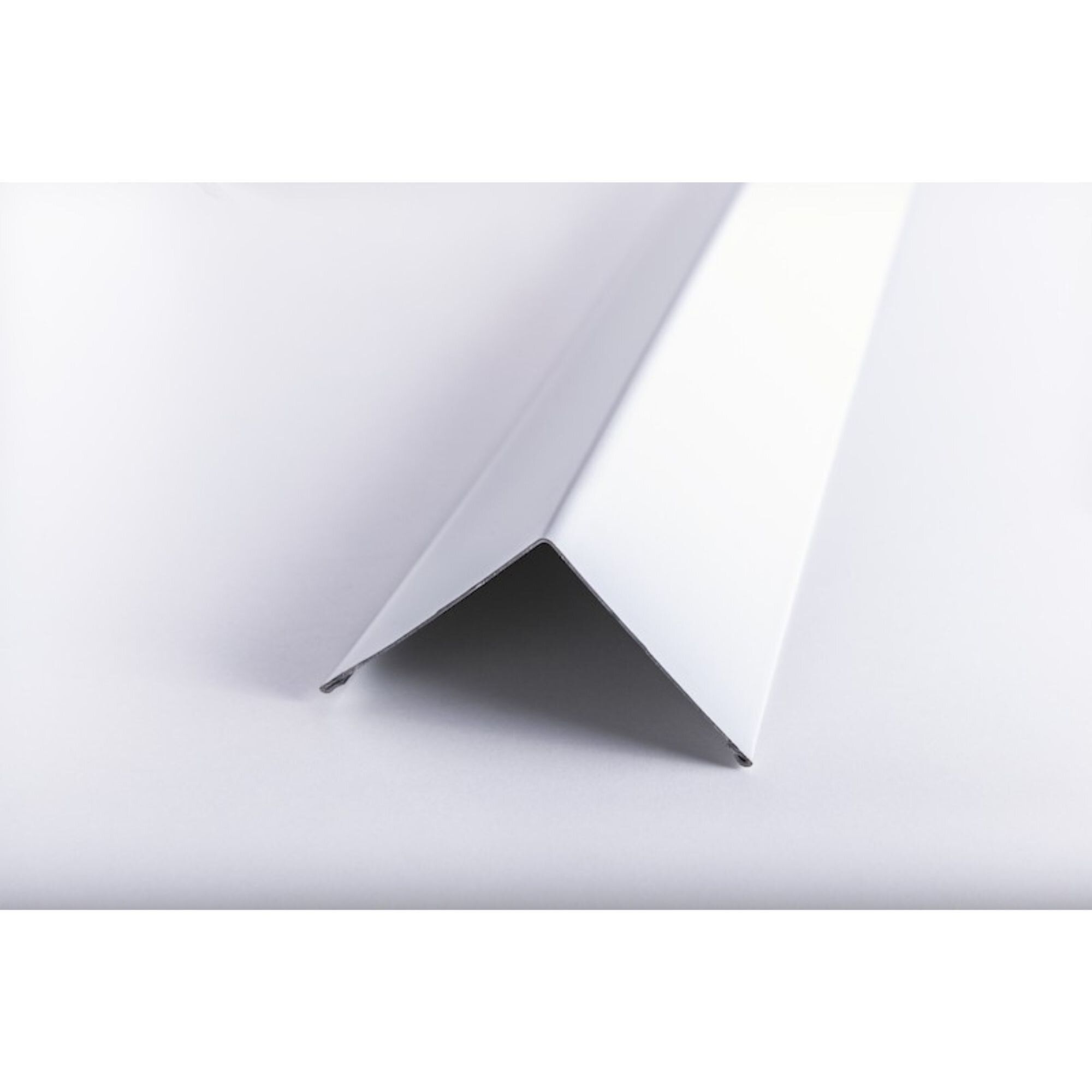 Pz.perfileria falso techo angular 24x24 acero blanco 3m